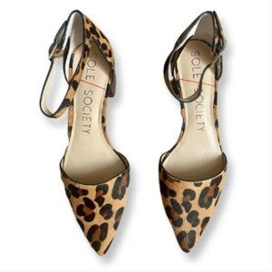 New Sole Society Katarina Point To Leopard Print … - image 1